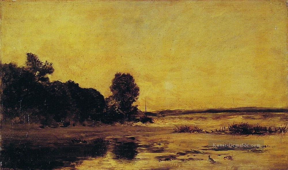 am Meer Barbizon impressionistische Landschaft Charles Francois Daubigny Strand Ölgemälde